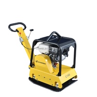 Vente en gros GX270 Compacteur de sol à plaque Compacteur à plaque vibrante réversible à poignée