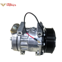 Compresseur de climatisation automobile 7H15 le plus vendu pour climatiseur de voiture, réfrigérant écologique R134a 12V pour XCMG Hanfeng
