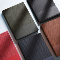 Carnet à couverture rigide en cuir PU A5 80g avec logo personnalisé, 100 feuilles intérieures, cadeau promotionnel publicitaire pour entreprise