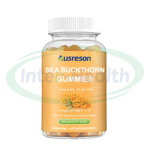 Gommes à l'huile d'argousier Ausreson OEM Suppléments halal 500mg <span class=keywords><strong>Omega</strong></span> <span class=keywords><strong>3</strong></span> <span class=keywords><strong>6</strong></span> <span class=keywords><strong>7</strong></span> <span class=keywords><strong>9</strong></span> Gommes à l'argousier pour la peau - Product Image 2