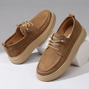 High Quality Genuine Platform Boat <b>Shoes</b> Unisex Designer Casual Walking <b>Shoes</b> Custom for Casual Street Wear - Product Image 1