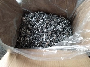 3-дюймовый Bwg 9 Гальванизированный витой хвостовик гофрированный гвоздь зонтик кровельные гвозди - Product Image 6