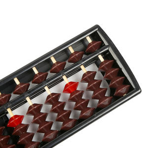 13 СТЕРЖНЕЙ пластиковый соробан рассчитать китайские счеты с кнопкой сброса - Product Image 6