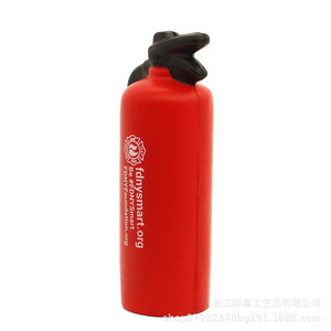 Juguete Antiestrés con Forma de Extintor de Incendios de PVC, Espuma Suave, Regalo Promocional, Diseño de Dibujos Animados, Estilo Divertido - Product Image 1