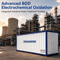 Système de traitement des eaux usées de coke à base d'un procédé d'oxydation avancé BDD pour l'élimination du cyanure et du phénol