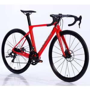 Nouveau style – Vélo de route/gravel professionnel pour <span class=keywords><strong>homme</strong></span>, léger, en fibre de carbone 700C, avec jantes en aluminium - Product Image 2