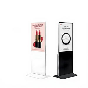 High Definition Digital Marketing Board Floor Standing <b>Indoor</b> LCD 65" 4K Horizontal Interactive Whiteboard 20-Point Touch - Product Image 1