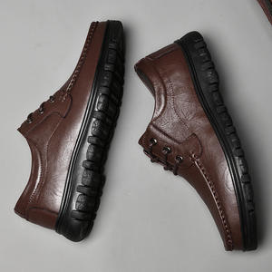 Zapatos Casuales de Cuero Genuino para Hombre 2026, Zapatos con Suela Gruesa para Aumentar la Altura, para Hombres de Mediana Edad - Product Image 3