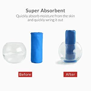 Las <span class=keywords><strong>mujeres</strong></span> de secado rápido de microfibra de gamuza arena de playa toalla - Product Image 5