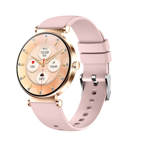 <span class=keywords><strong>Reloj</strong></span> <span class=keywords><strong>Inteligente</strong></span> con Monitor de Actividad de Acero Inoxidable Best Buy para <span class=keywords><strong>Mujer</strong></span> con Resistencia al Agua IP68 - Product Image 2