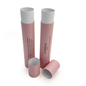 Venta al por mayor de cepillo cosmético biodegradable natural personalizado blanco 4,72 "X 1,69" botella con embalaje impreso - Product Image 6
