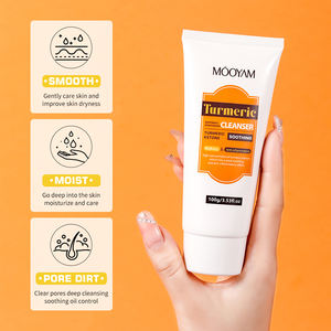 Nettoyant Visage Moussant au Curcuma Biologique Nettoyage en Profondeur Éclaircissant et Unifiant le Teint - Product Image 6