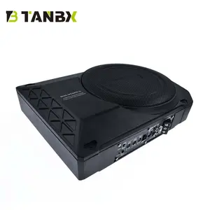 2024 Strong Power 1200W 10 Inch Car Active Slim Subwoofer Ultra-thin Pure Bass Car Under Seat Super Bass Subwoofer
