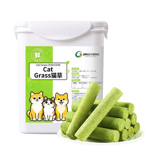 <span class=keywords><strong>อาหาร</strong></span>เสริมสุขภาพจากธรรมชาติ แท่งหญ้าแมวอบแห้ง ขนมสำหรับสัตว์เลี้ยง รสไก่และหญ้าแมว คุกกี้อบแห้งแบบแช่แข็ง ขนมเคี้ยวสำหรับสุนัข <span class=keywords><strong>อาหาร</strong></span>แมว - Product Image 1