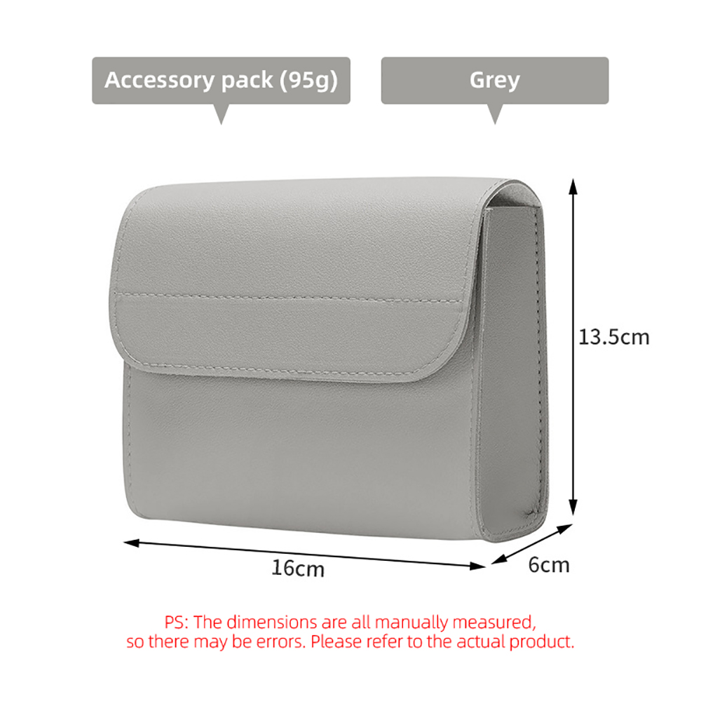 Sac d'alimentation gris clair 16x13,5x6cm