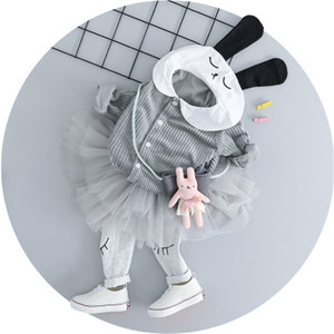 Disfraz de Princesa para Niña, Venta al por Mayor, Leggings con Volantes y Camiseta Larga, Conjunto de Ropa para Niña, Compra Directa de China - Product Image 2