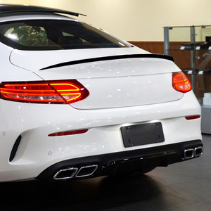 สปอยเลอร์หลังรถยนต์ Mercedes-Benz C-Class Coupe รุ่นปี 2015-2021 ทรงปีก ABS สำหรับตกแต่งฝากระโปรงท้าย สไตล์ AMG - Product Image 2