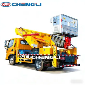 รถบรรทุกติดตั้งกระเช้ายกไฮดรอลิกแบบตรง ยี่ห้อ JAC ขนาด 30 เมตร - Product Image 4