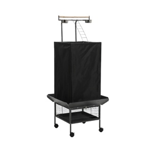 Nouvelle couverture de <span class=keywords><strong>cage</strong></span> à oiseaux classique avec isolation occultante à bouton-pression tissu tissé durable pour perroquets - Product Image 4