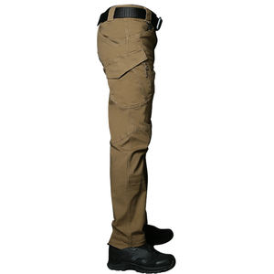 Pantalon Tactique IX9 d'Extérieur sur Mesure, OEM, Vente Directe Usine, Élastique Multi-Poches, Entraînement, Randonnée, Salopette - Product Image 3