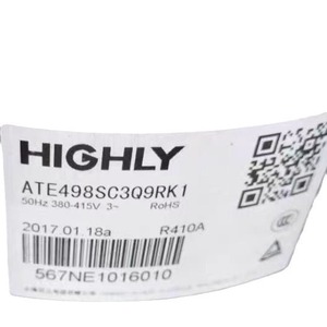 คอมเพรสเซอร์ทำความเย็น HYZL รุ่น ATE498SC3Q9RK1 50Hz 380-415V R410A สำหรับเครื่องปรับอากาศ ระบบทำความเย็นและความร้อน - Product Image 4