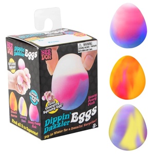 Needoh Dippin Dazzler <b>Eggs</b> Color Changing Squishy Stress <b>Toy</b> for Kids <b>Egg</b> Shape Slow Rising Sensory Gift - Product Image 6