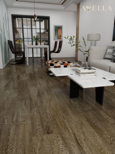 Uso domestico commerciale SPC pavimenti 4mm/5mm/6mm resistente all'usura antiscivolo per camera da letto casa ufficio Hotel magazzino Park - Product Image 4