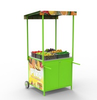 Kiosque de vente de fruits de rue simple