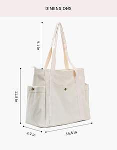 Bolsa <span class=keywords><strong>de</strong></span> Compras <span class=keywords><strong>de</strong></span> Lona, Bolsa <span class=keywords><strong>de</strong></span> <span class=keywords><strong>Trabajo</strong></span> para <span class=keywords><strong>Maestros</strong></span> y Oficinas - Product Image 3