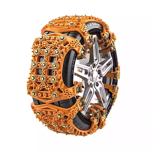Cadenas de <span class=keywords><strong>nieve</strong></span> antideslizantes de tendón de res <span class=keywords><strong>para</strong></span> neumáticos de coche, diseño seguro, 165cm-255cm, venta al por mayor - Product Image 5