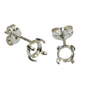 Hilo de Cristal Blanco para Joyería de Moda, Chapado en Oro de 18K sobre Plata 925, Varios Tamaños/Larguras, Venta al Por Mayor 1740045 - Product Image 4