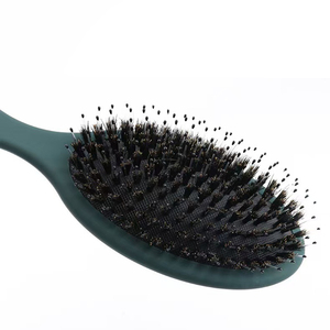 Cepillo de cerdas de jabalí personalizado al por mayor con cojín, peine desenredante para cabello seco/húmedo, cuidado del cabello y masaje del cuero cabelludo - Product Image 6