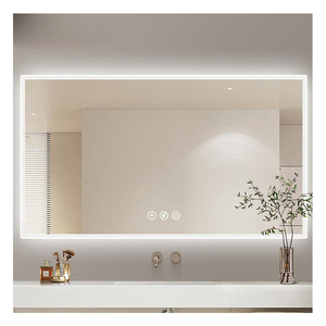 <span class=keywords><strong>Espejo</strong></span> Lateral Rectangular Fácil de Limpiar con Iluminación LED Inteligente y Función Antivaho a un <span class=keywords><strong>Precio</strong></span> Increíble - Product Image 1