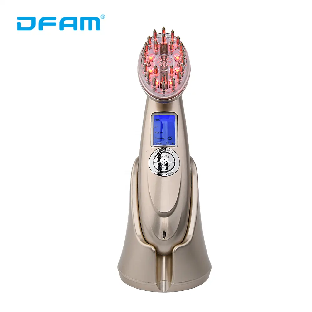 DFAM Brand New Laser Haarwuchs bürste Laser kamm zur Behandlung von Haarausfall