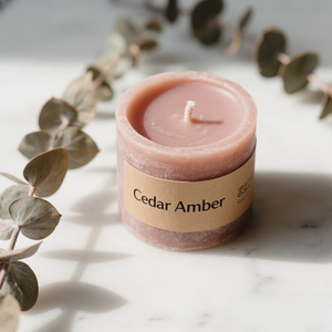 Nhà Hương thơm bẩn màu hồng thơm đậu nành sáp thơm cột nến với nhãn số lượng lớn tùy chỉnh mùi hương, gói, kích thước - Product Image 1