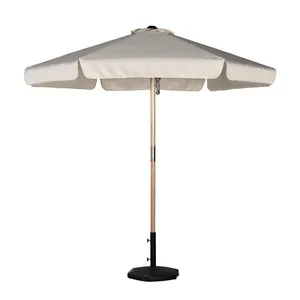 Payung parasol pantai luar ruangan, kustomisasi sederhana mudah dengan pasir Jangkar Taman tilt murah kerai UV