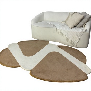Handmade Tufted <b>Crafted</b> <b>Wool</b> Carpet & Rugs Support Comfort Floor Covering for Home Hotel Interior Decoration By ITHL - Product Image 1