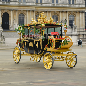 Custom Designed Royal Wedding Horse Drawn Carriages <b>Special</b> <b>Transportation</b> for Royal Occasions - Product Image 4