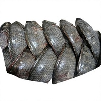 Tilapia entière congelée, emballée sous vide, pour la restauration