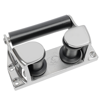 Accessoires marins : Guide-rouleau universel pivotant en acier inoxydable 316 pour yachts