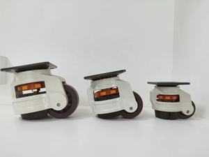 Fabricação Direta Nivelamento Rodízio Rodas Ajustável Castor Super Heavy Duty Roda - Product Image 2