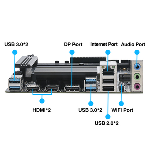 <b>CPU</b> I7-12850HX ERYING DDR4 16C24T Desktop Gaming M-ATX <b>Motherboard</b> With LGA 1151 Core I7 Processor New Product ERYING I7-12850HX - Product Image 2
