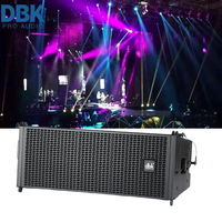 Système de haut-parleurs Line Array Premium Dual 8 pouces-Équipement audio professionnel passif pour les concerts intérieurs/extérieurs, les DJ et les événements en direct