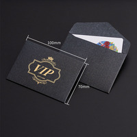 Enveloppe en papier personnalisée à prix abordable, enveloppe pour carte-cadeau, boîte pour carte PVC, porte-carte de garantie pour entreprise