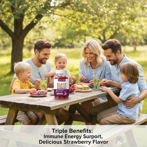 Permen Jeli Minyak Habbatussauda Hitam Dewasa Grosir 60 |   Rasa Stroberi Meningkatkan Kepadatan Tulang 2 Per Porsi Suplemen - Product Image 4