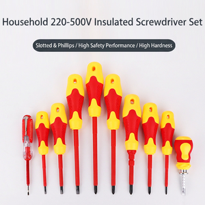 <b>Screwdriver</b> Set 115Pcs Magnetic Insulated Phillips Cross Head Anti-Slip Handle Diy Tool Kit - Product Image 5