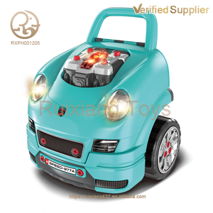 Fourniture d'usine Jouets pour enfants Outil Jouets Dress Up & Pretend Play Enfants garçons Ensemble d'outils Jouets avec boîte multifonctionnelle - Product Image 4