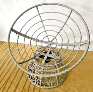 Silla de Jardín Plegable Moderna, Ligera, Resistente, Impermeable, Ecológica y Portátil de Mimbre Giratoria para Uso en Exteriores y Parques (OEM) - Product Image 5