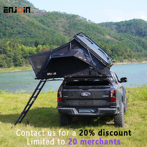 2025 Enjoin Auto Roof Top Carpa Hilo de poliéster 4 personas Camión Pop up Impermeable Car Roof Top Carpa Escalera de cuatro estaciones - Product Image 5