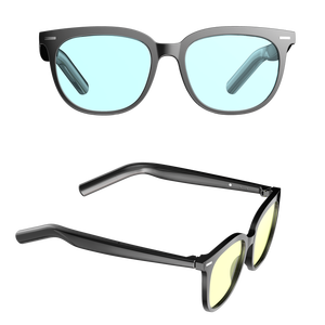 แว่นตาอัจฉริยะ AG11 AI Language Translator ChatGPT พร้อมระบบชาร์จแม่เหล็ก เทคโนโลยีสวมใส่ได้ ระบบจดจำภาพ AI ควบคุมด้วยระบบสัมผัส รองรับการโทร - Product Image 1